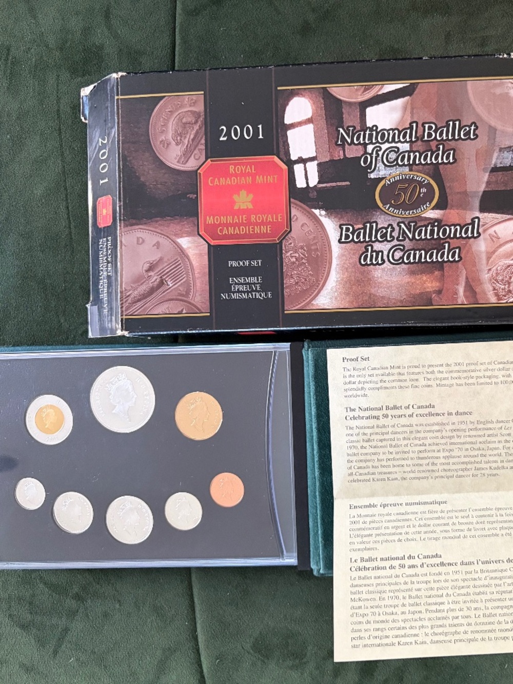 Coin Set 2001 - Picture 7 of 11